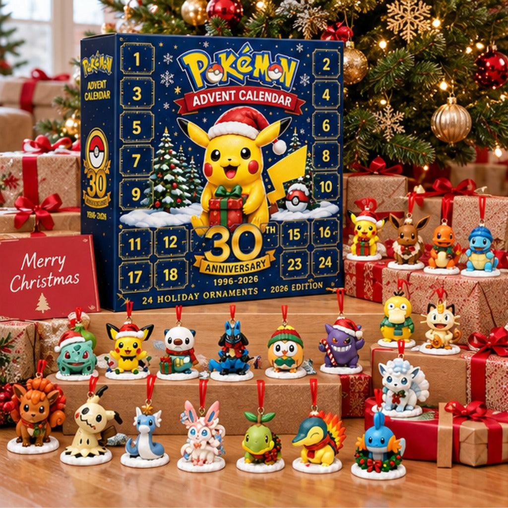 24 Days of Pokemon 30th Anniversary Advent Calendar 2026