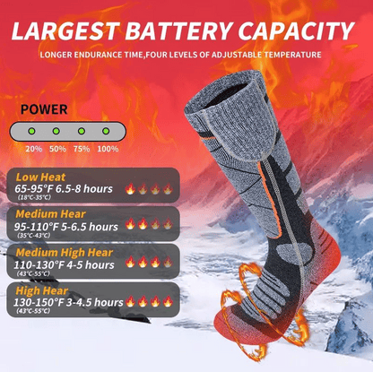 🧦Rechargeable Heated Socks for Men & Women