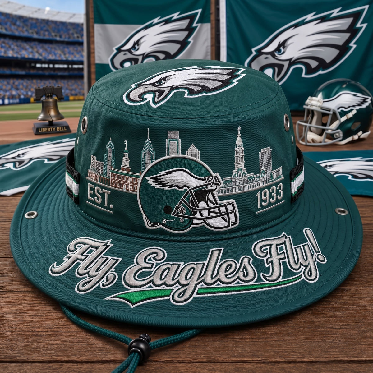 🇺🇸 Last Day Promo: 49% OFF🦅Fly, Eagles, Fly Boonie Hat🏈
