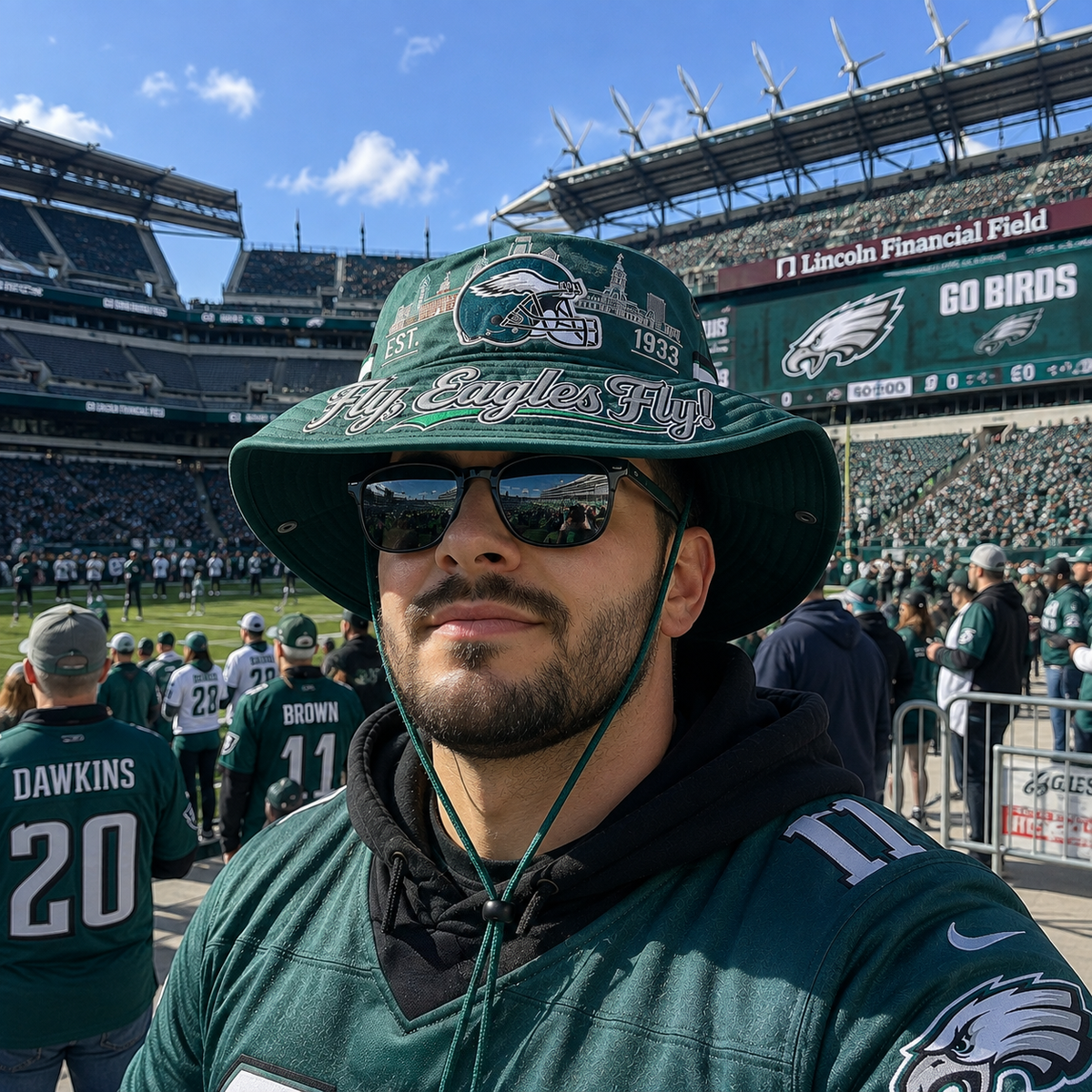🇺🇸 Last Day Promo: 49% OFF🦅Fly, Eagles, Fly Boonie Hat🏈