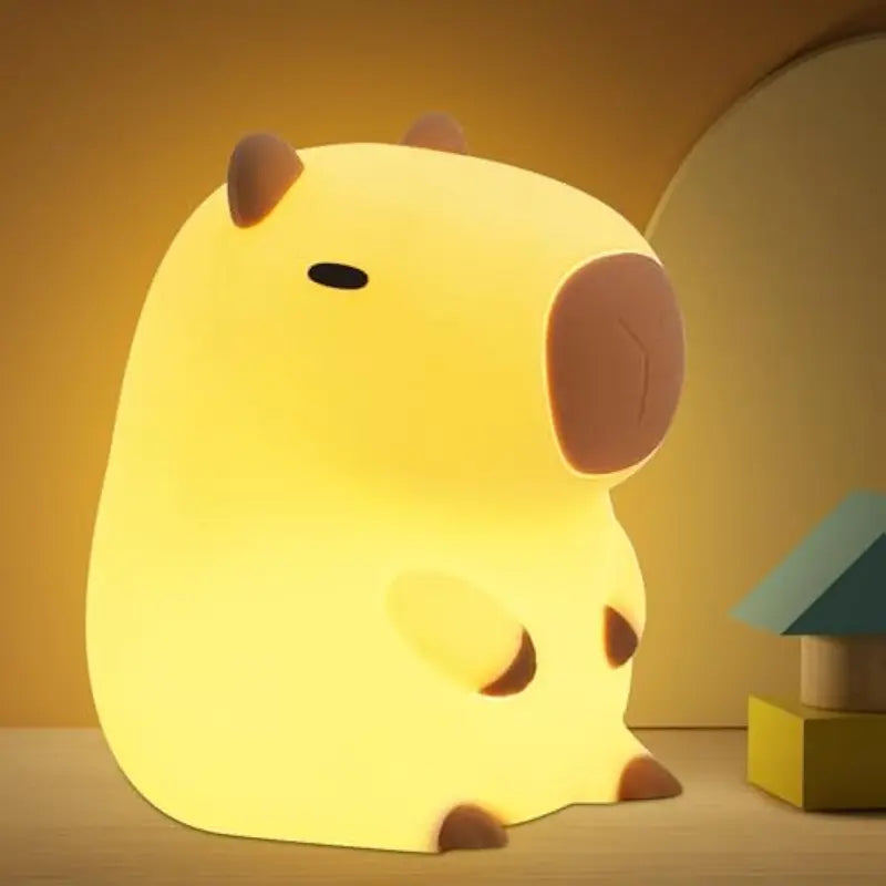 Axolotl Night Light for Kids - Cute Silicone Animal Nursery Lamp
