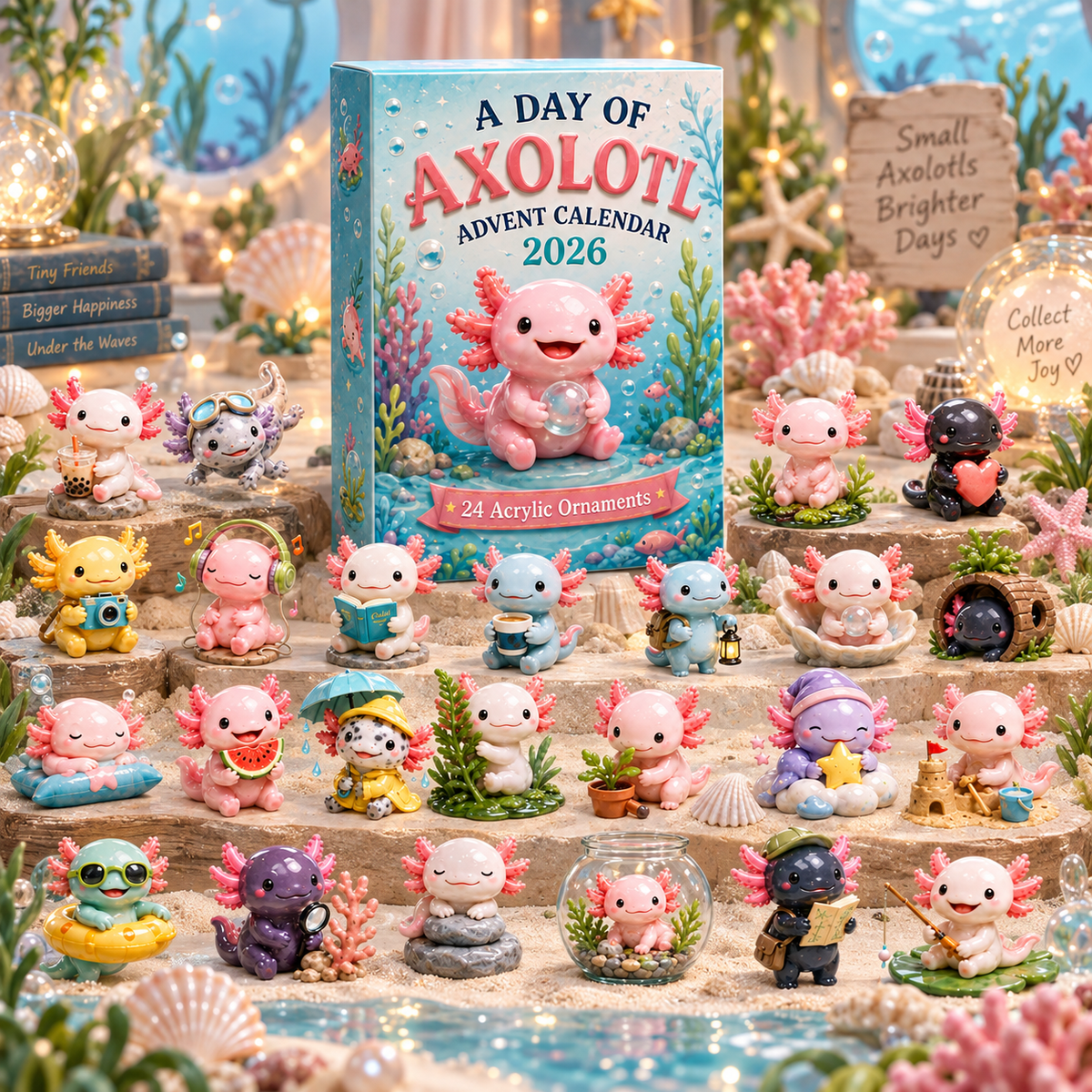 Christmas gift for axolotl lovers