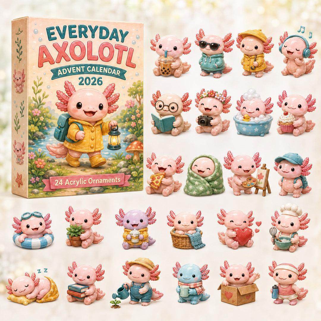 CHRISTMAS KICKOFF 50% OFF - A Day Of Axolotl Advent Calendar 2026