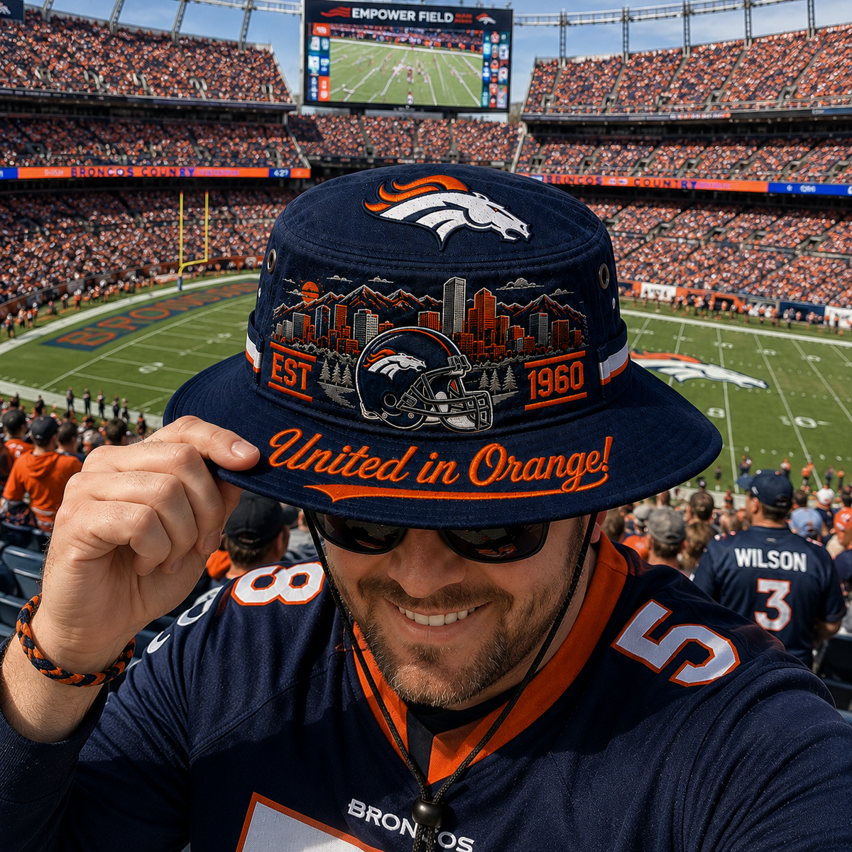 🇺🇸 Last Day Promo: 49% OFF🐎United in Orange Boonie Hat🏈
