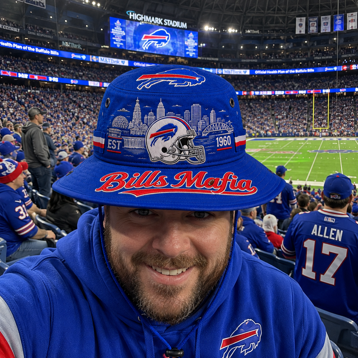 🇺🇸 Last Day Promo: 49% OFF🦬Bills M🏈fia Boonie Hat