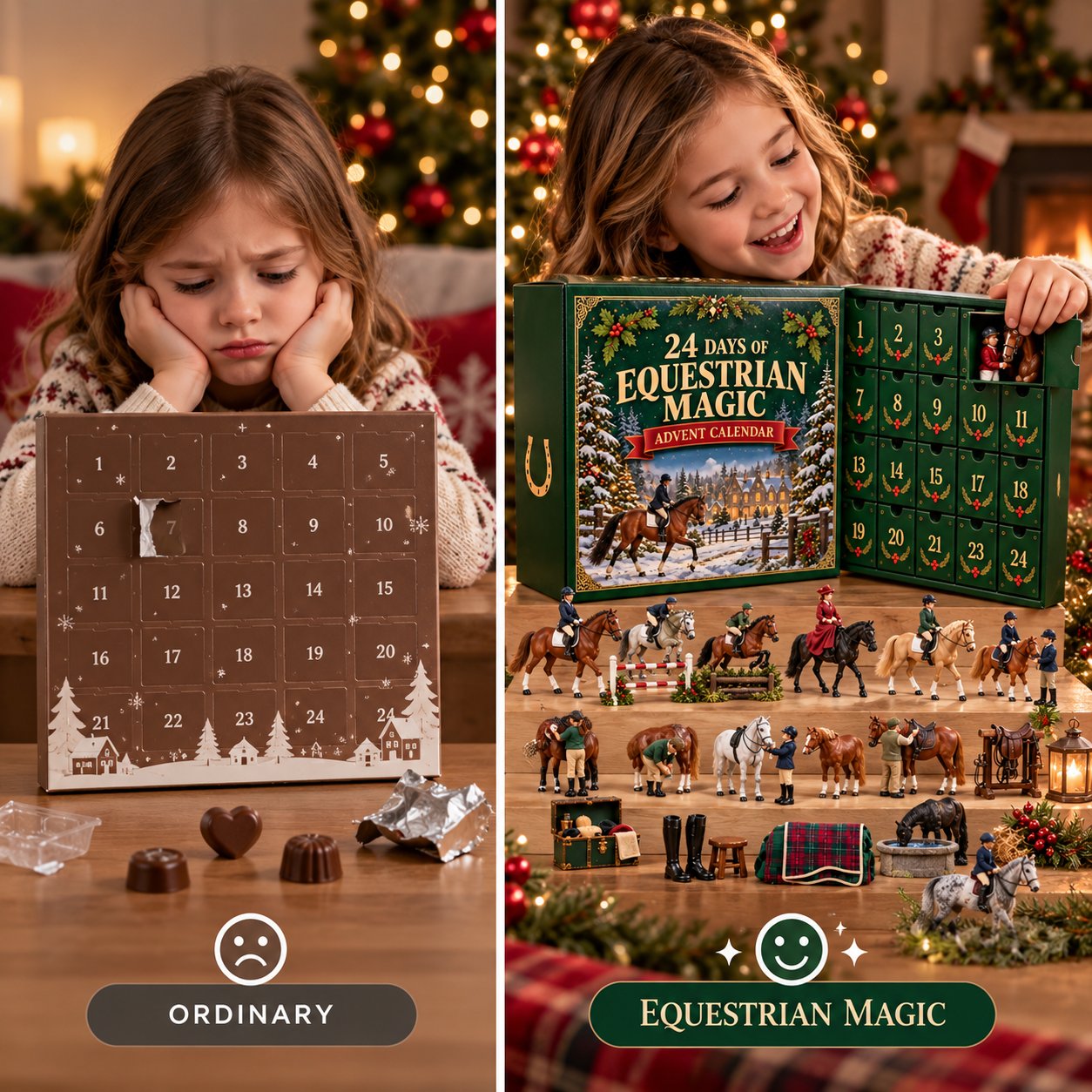 Equestrian Advent Calendar Christmas present