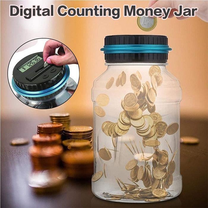 💰Digital Money Box with Auto Coin Counting