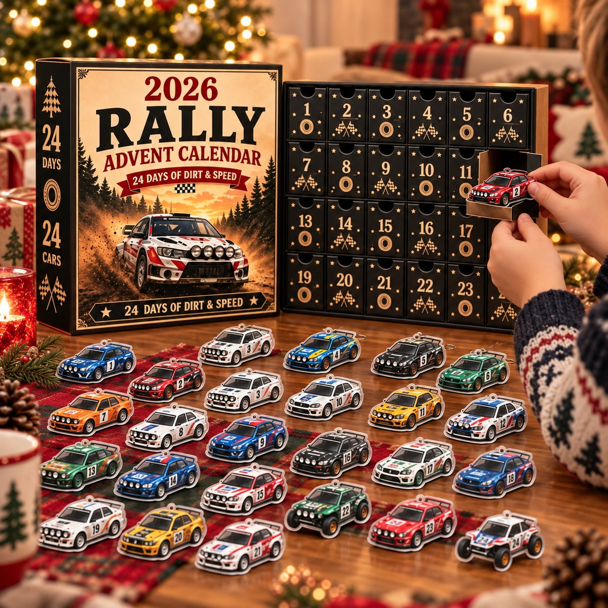 NEW 24 Days of Rally Racing Advent Calendar 2026
