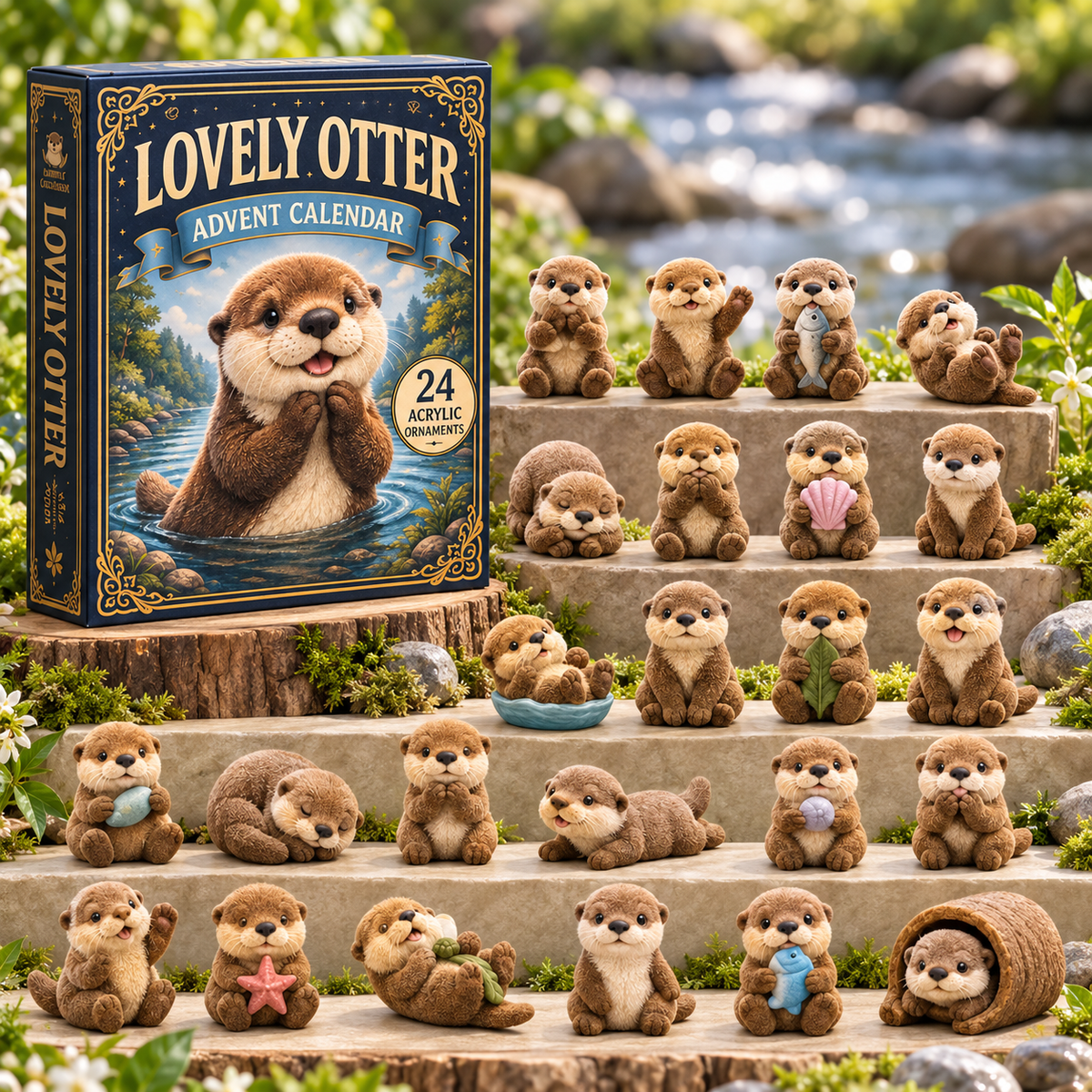The Christmas season kicks off with a half-price offer—the 2026 "A Day in the Life of a South American Otter" countdown calendar.